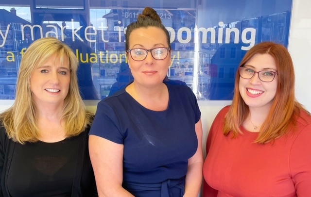 Vicky, Michelle, and Justine from David James Estate Agent